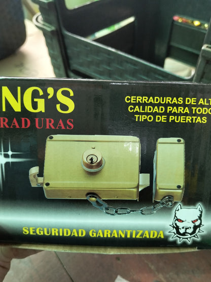 cerradura para puerta 3 golpes Cod:1377 driver:04
