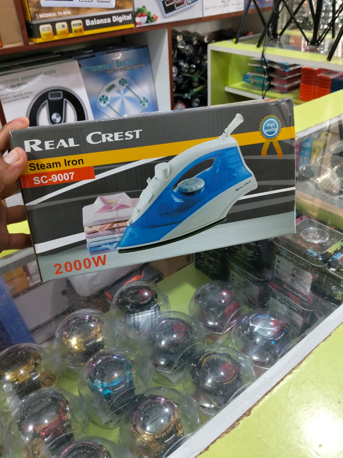 plancha a vapor 2000W cod:1398 driver:05