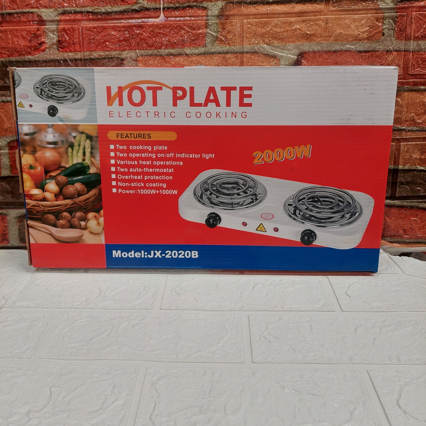 cocina electrica 2 hornillas  electrica  cod:3310 Driver 01