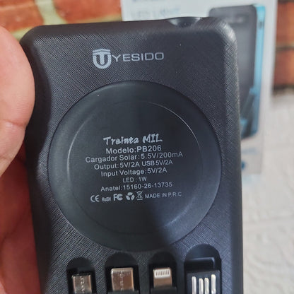 Bateria portatil solar 30000mah Cod:5097 driver:01