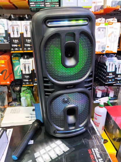 Parlante Bluetooth 8" con microfono Cod:3075 driver:02