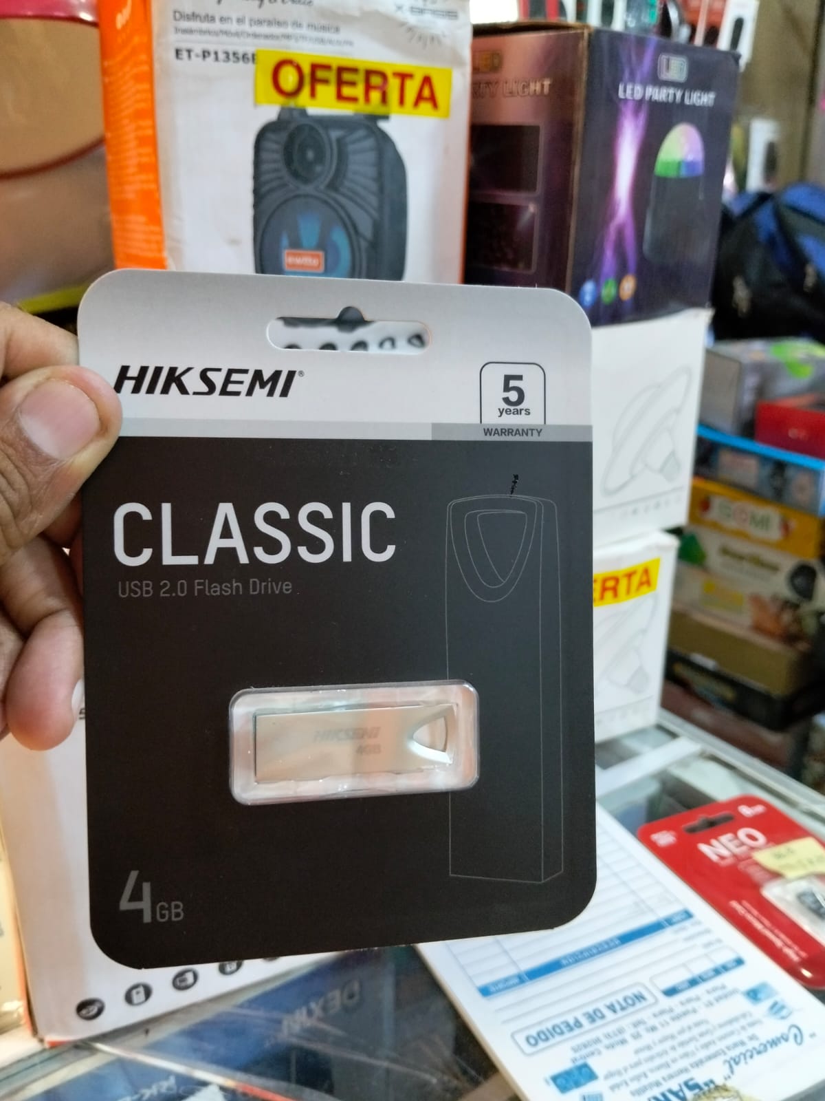 Memoria usb 4Gb Cod:1443 driver:03