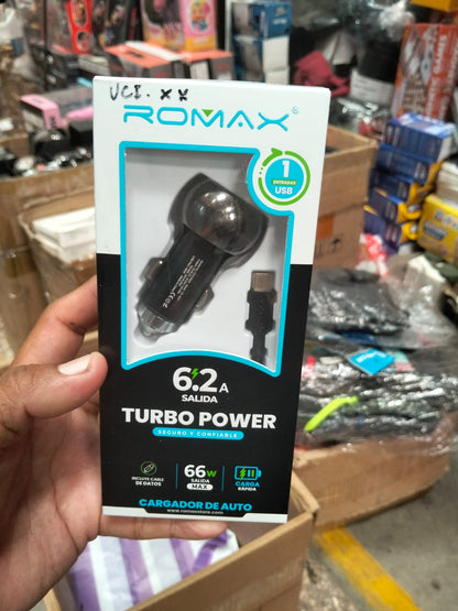 Cigarrera cargador para auto Cod:1301 driver:01