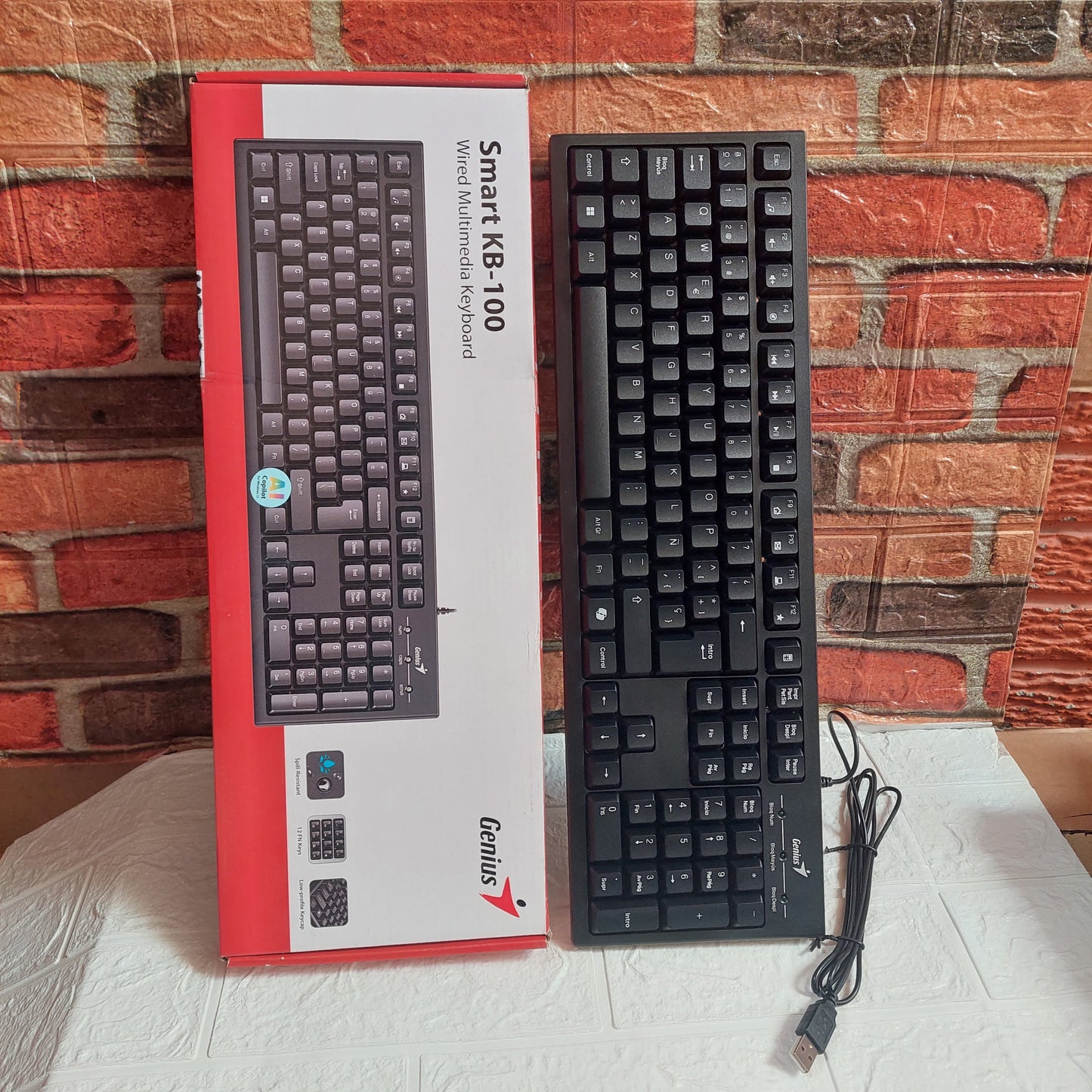 TECLADO GENIUS Óptico Cod:3327 Driver :05