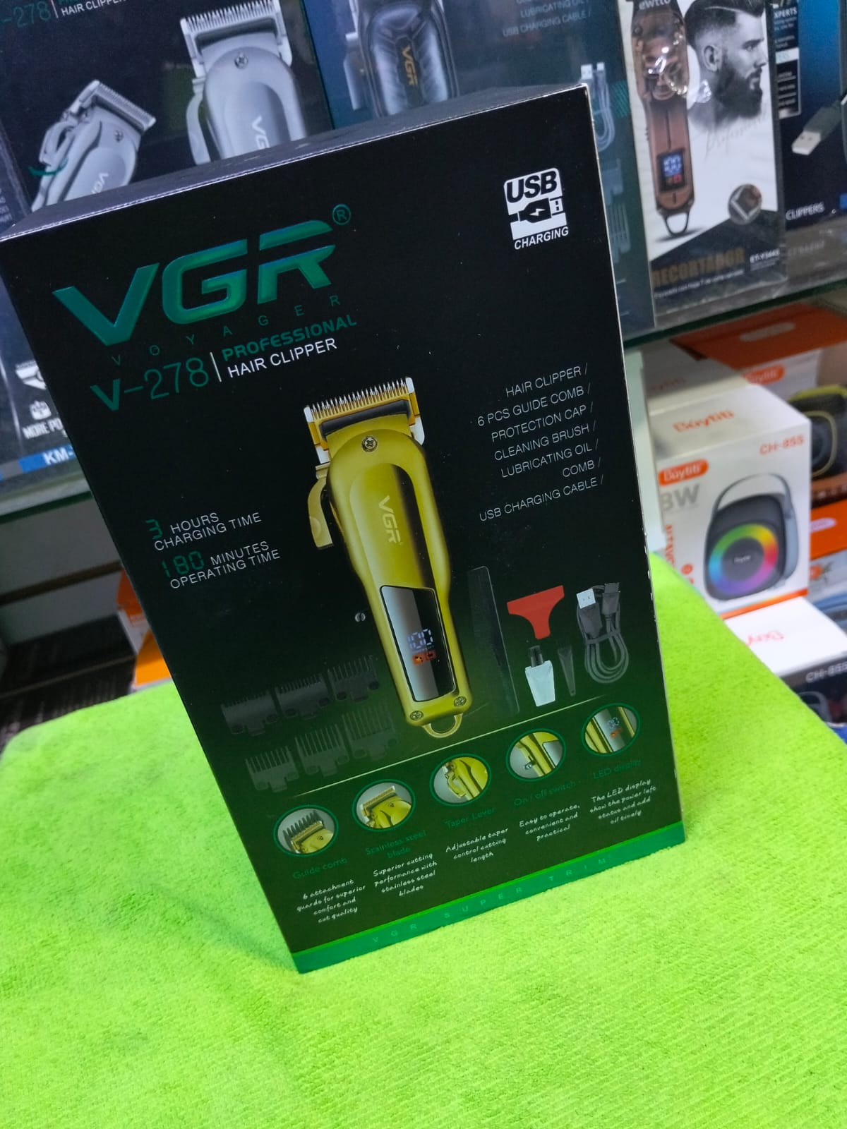 Maquina inalambrica para cabello profesional cod:5057 driver:02 /