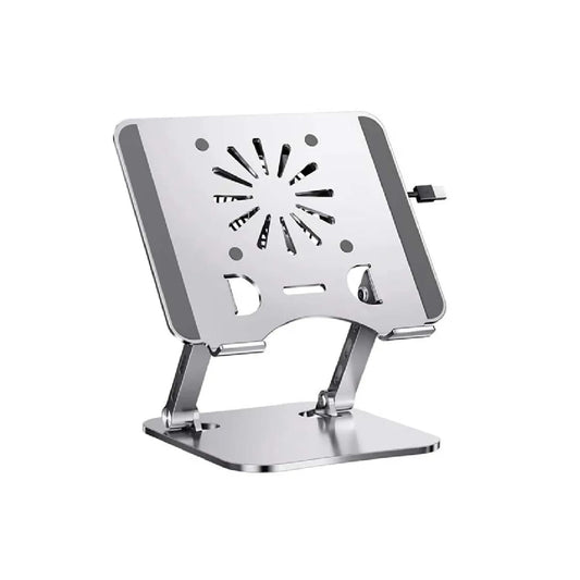 Soporte Metálico Plegable para Laptop con Ventilador cod:1425 driver:01