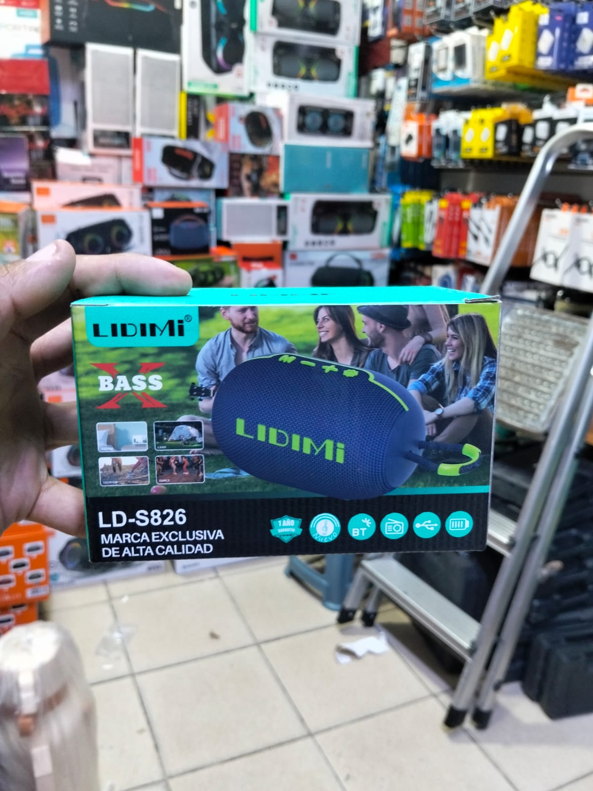 parlante Bluetooth 6W lidimi  Cod:1220 driver:02