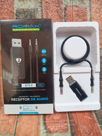 Receptor  de audio portatil Cod:1345 driver :01
