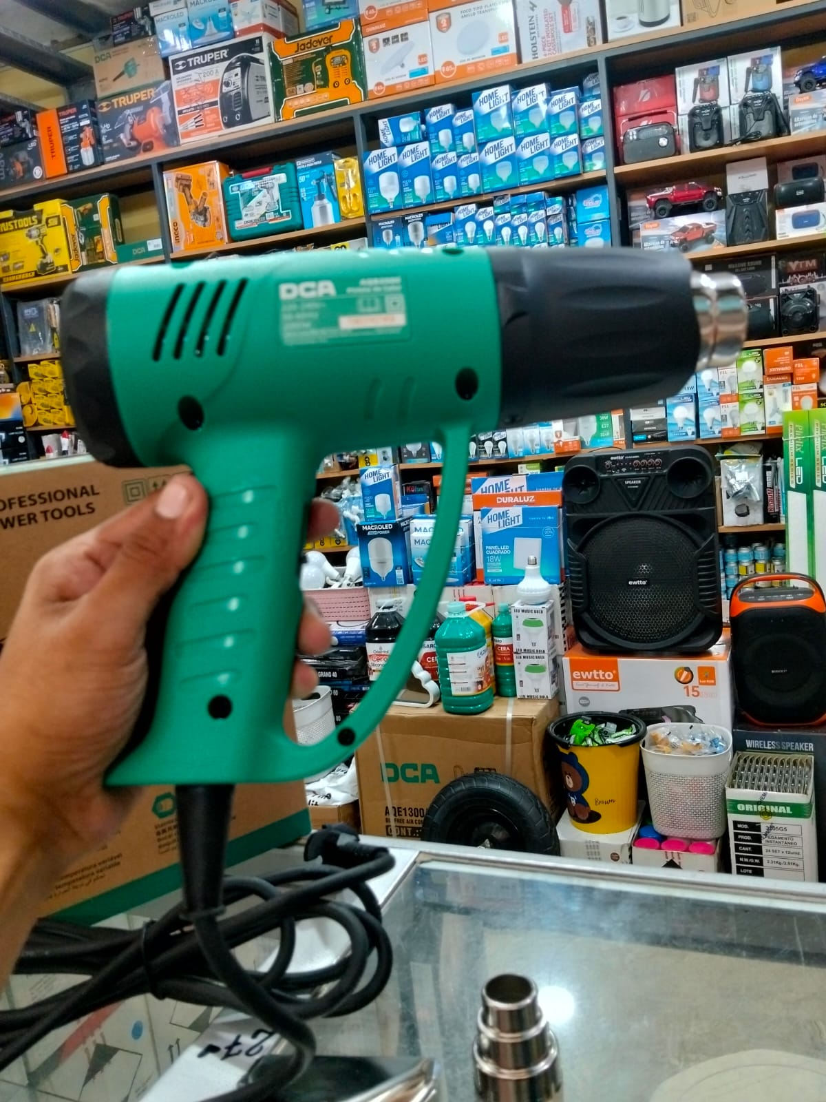 Pistola de calor 2000w Cod:1387 driver:04
