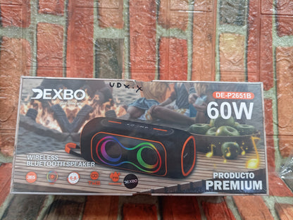 Parlante Bluetooth 60W Cod:1341 driver :01