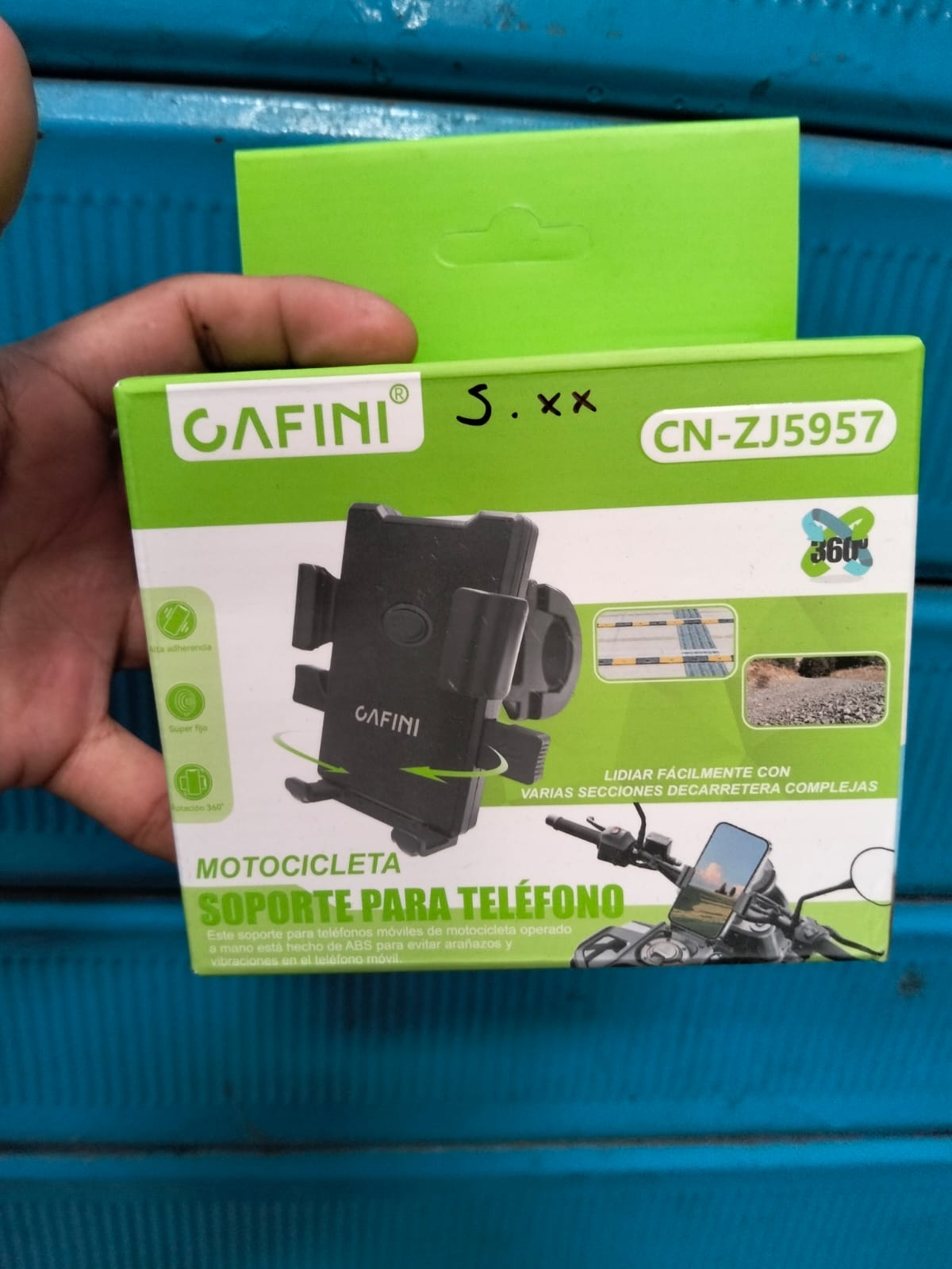 Soporte de celular para moto Cod:3017 driver :01