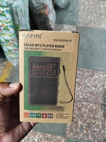 radio Fm /Am recargable con bluetooth Cod:1392 driver :03