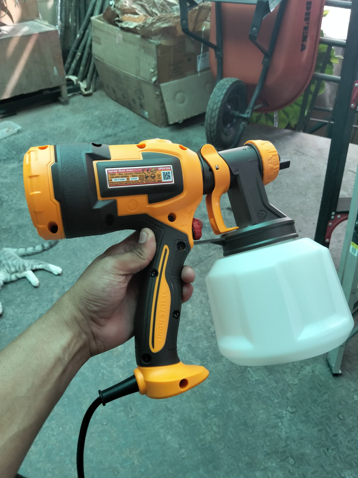 Pulverizador profesional para pintar Cod:3053 driver :04