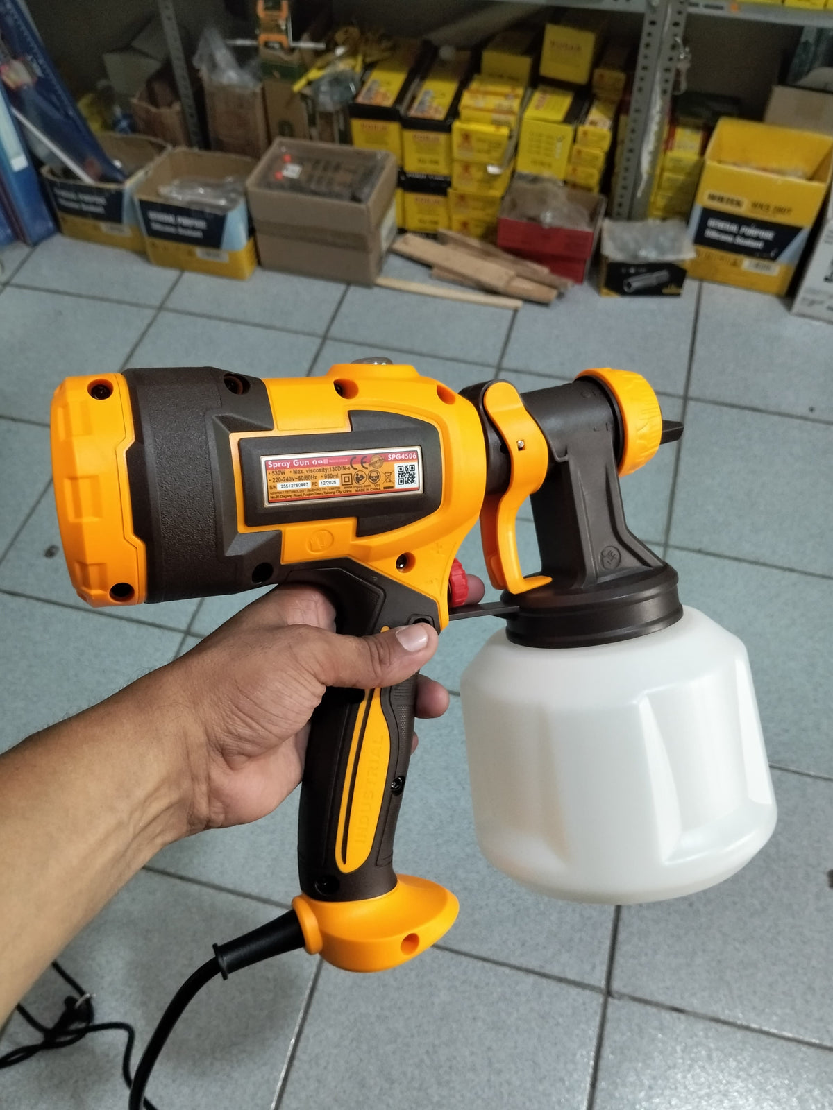Pulverizador profesional para pintar Cod:3053 driver :04