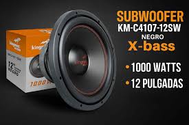 Parlante Subwoofer 12" 1000watts Cod:6080 driver :05