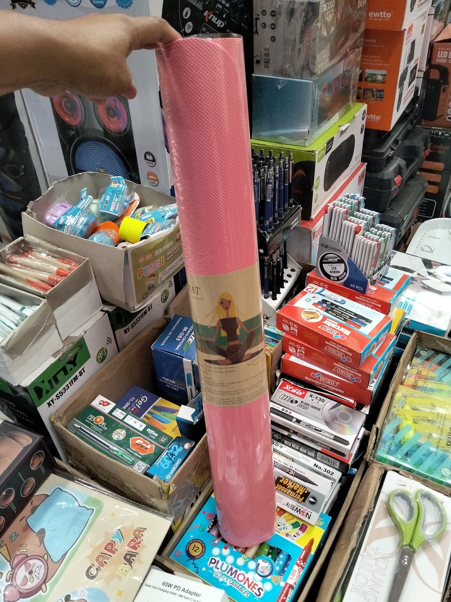 Mat de yoga 6mm cod:1517 driver :01