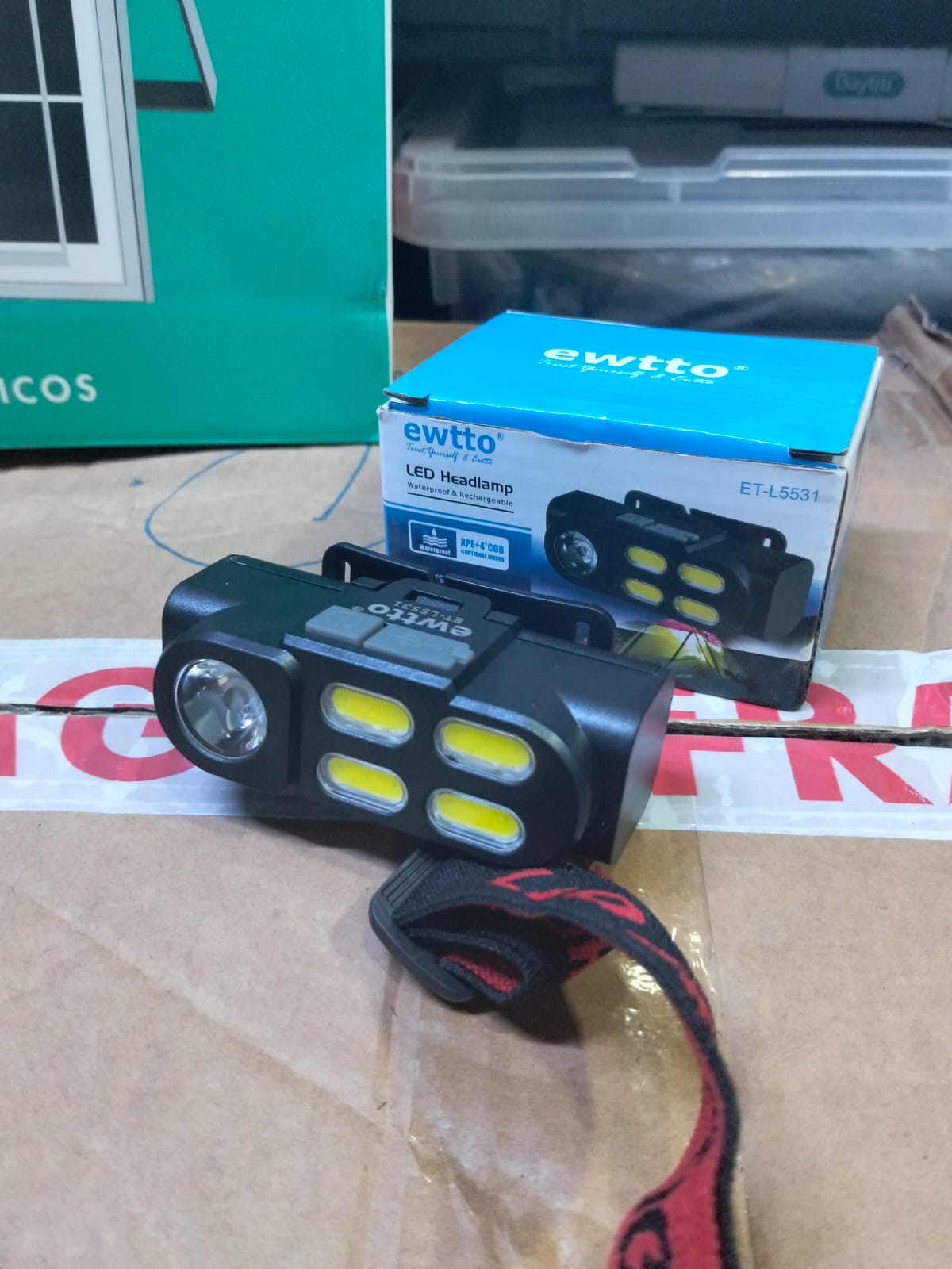 linterna recargable minera cod:1546 driver:02