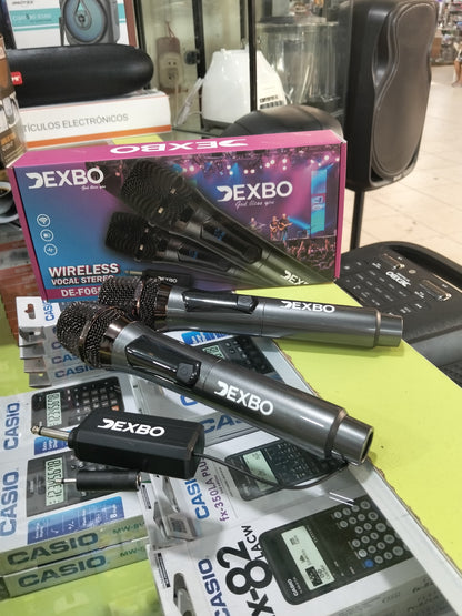 Microfono inalambrico pack x 2 Cod:1504 driver:05