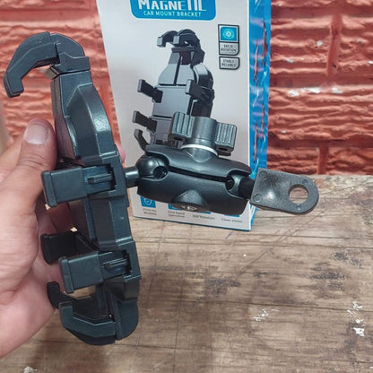 Soporte 8 garras para espejo  de moto Cod:3354 Driver :01