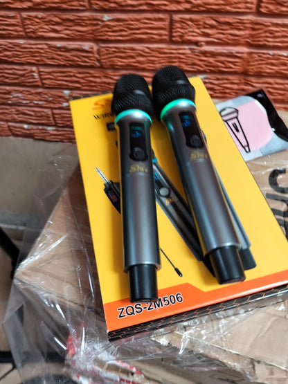 microfono inalambrico pack x 2 Cod:1605 driver :03