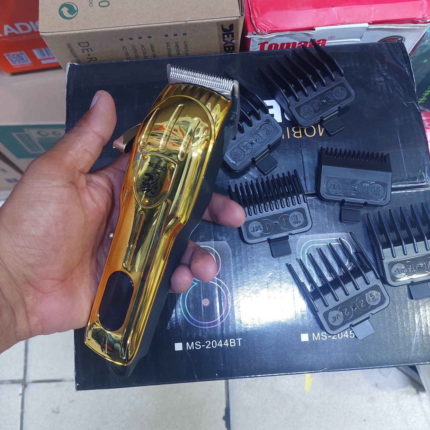Maquina inalambrica de cortar cabello Cod:1167 driver:03
