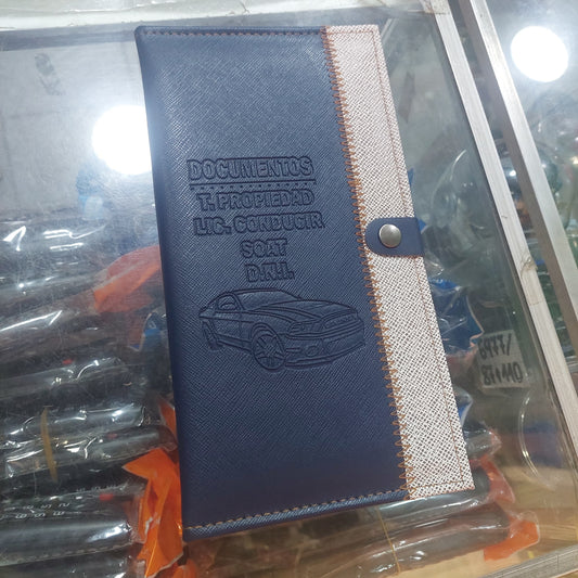 Porta documentos para carro Cod:1382