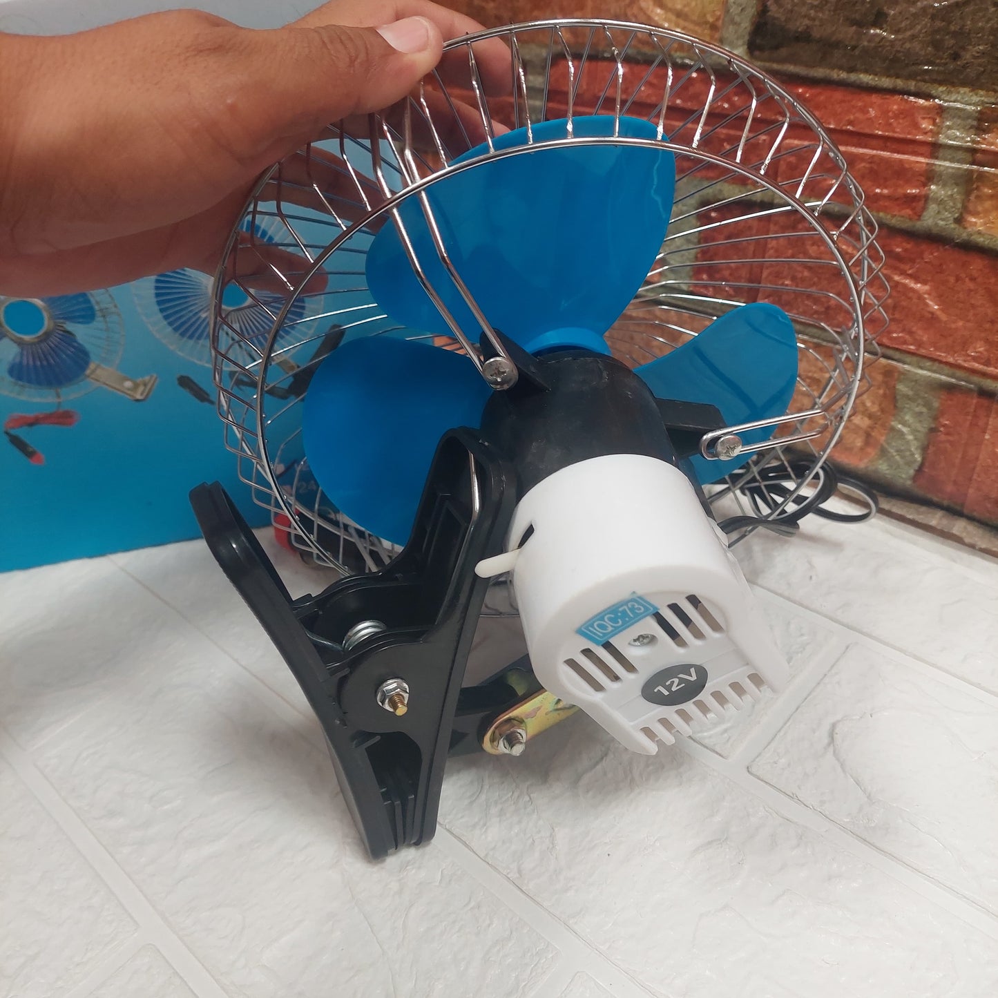 Ventilador Giratorio para carro Cod:5089 driver:01