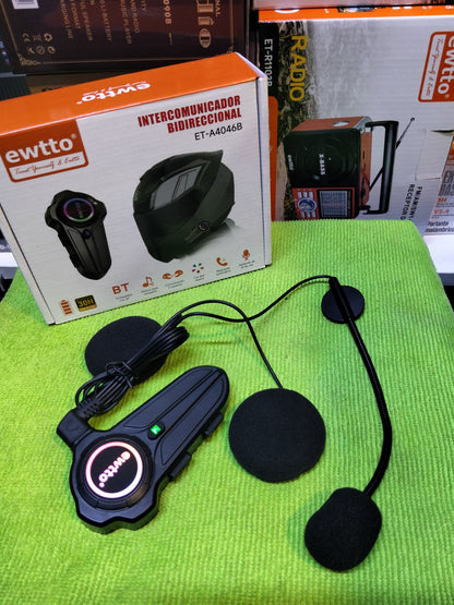 Audífonos casco moto    Cod:3085 driver :02