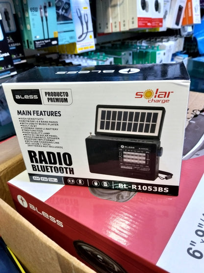 Radio FM/Am solar a pilas Cod:3073 driver :02