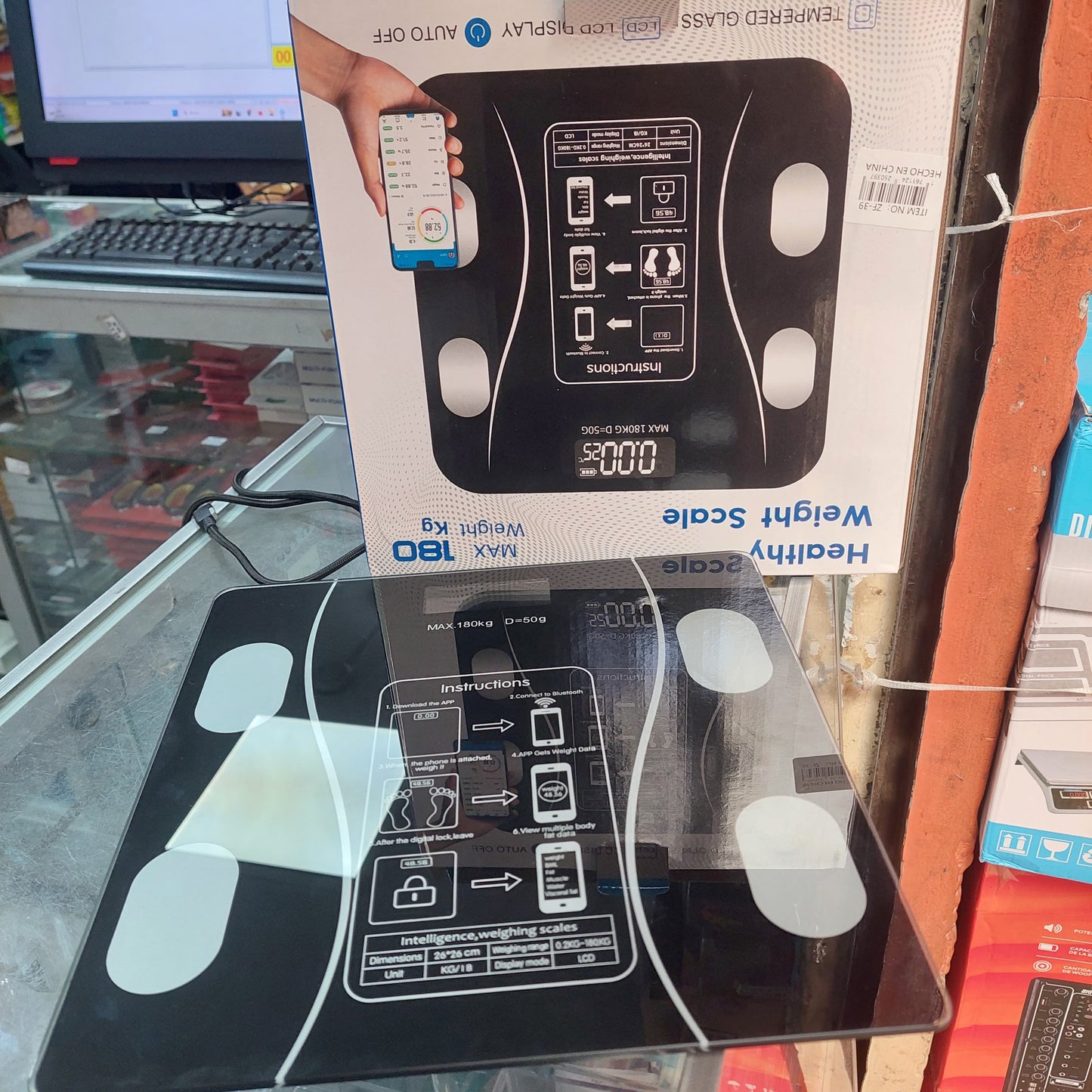 balanza digital  a Pilas Cod:5064 Driver :03