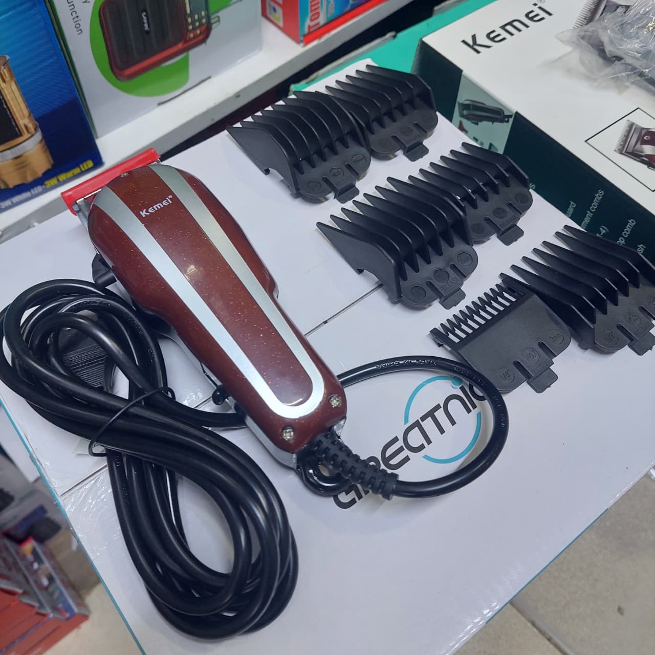 Maquina de cortar cabello electrica Kemei  Cod:3355 Driver :02