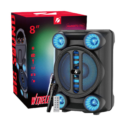 Parlante Bluetooth con microfono Cod:1373 driver:02