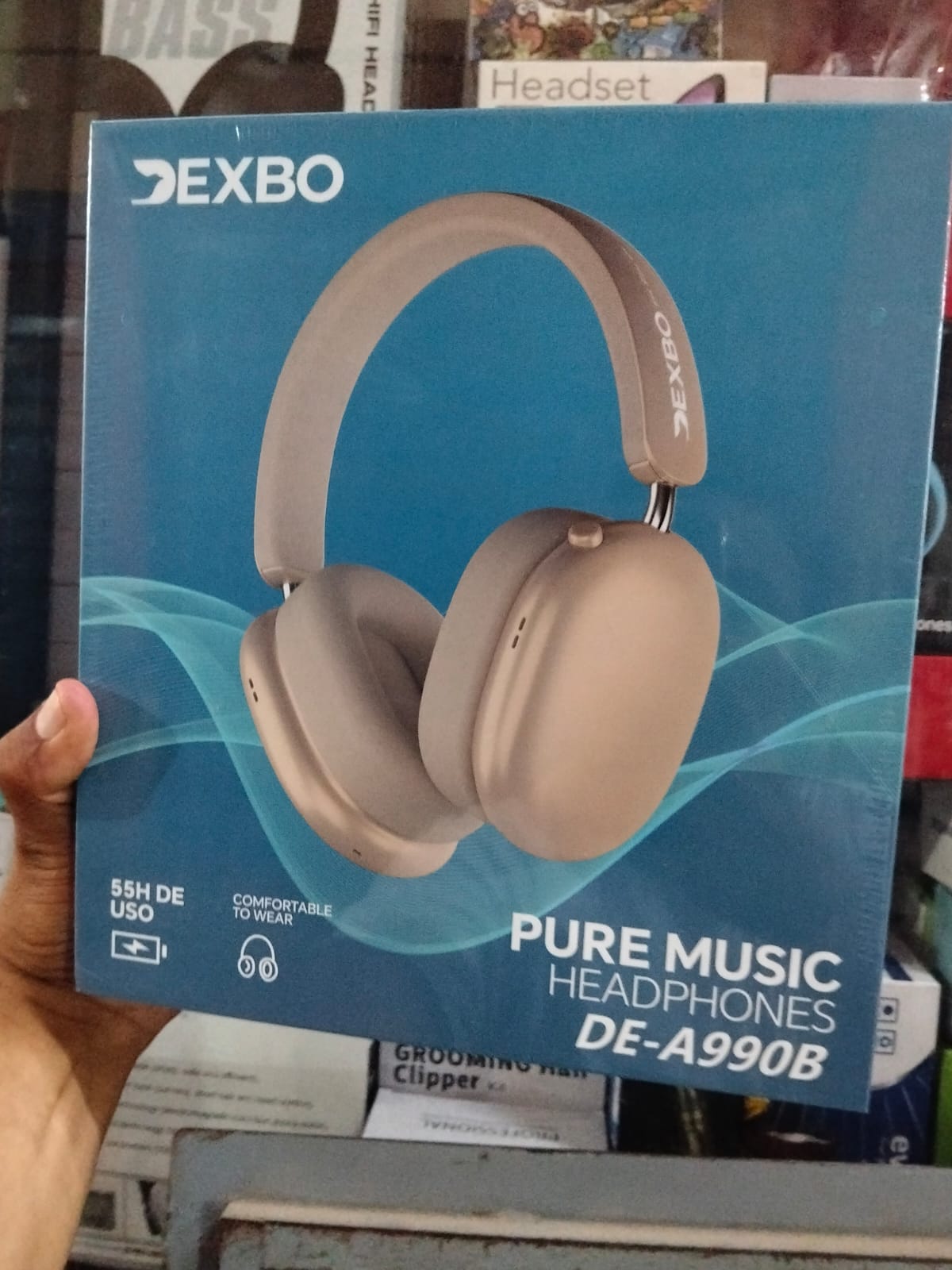 audifonos bluetooth  vincha con cancelacion de ruido Cod:1550 driver:03