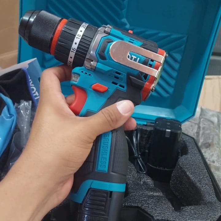 Atornillador Inalambrico 48V doble batería Cod:6083 driver :01