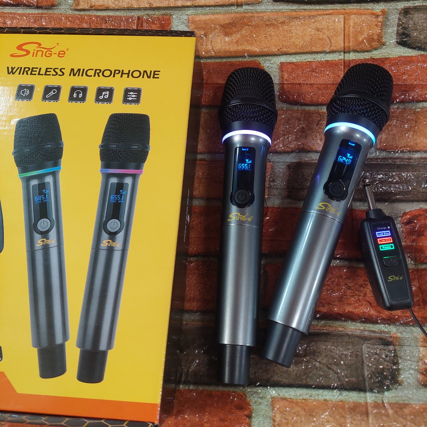 Microfonos Inalambrico pack x 2  Cod:3357 Driver 03