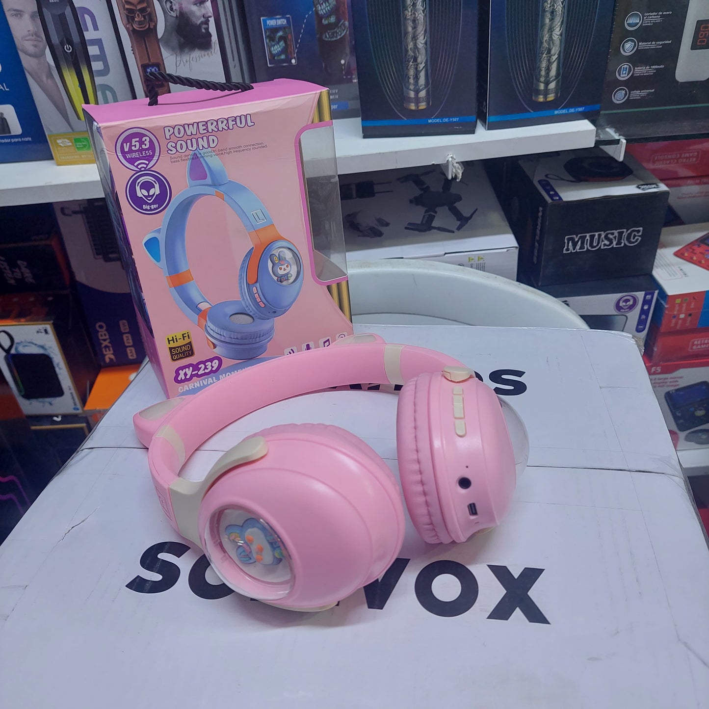 Audifonos bluetooth vincha Cod:6074 driver :02