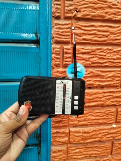 Radio Fm /Am recargable  y a Pilaa Cod:1401 driver:03