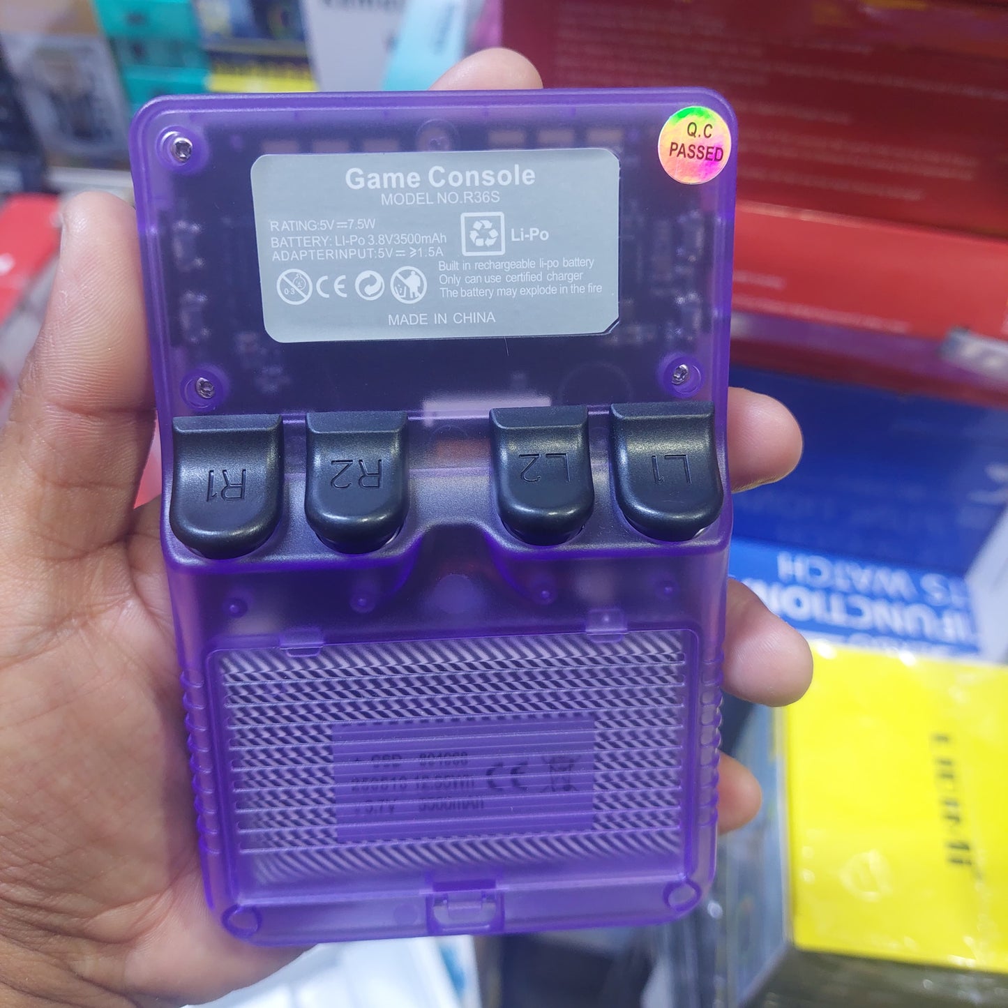 Consola Videojuegos Portatil R36S 128GB Cod:6053 driver :02