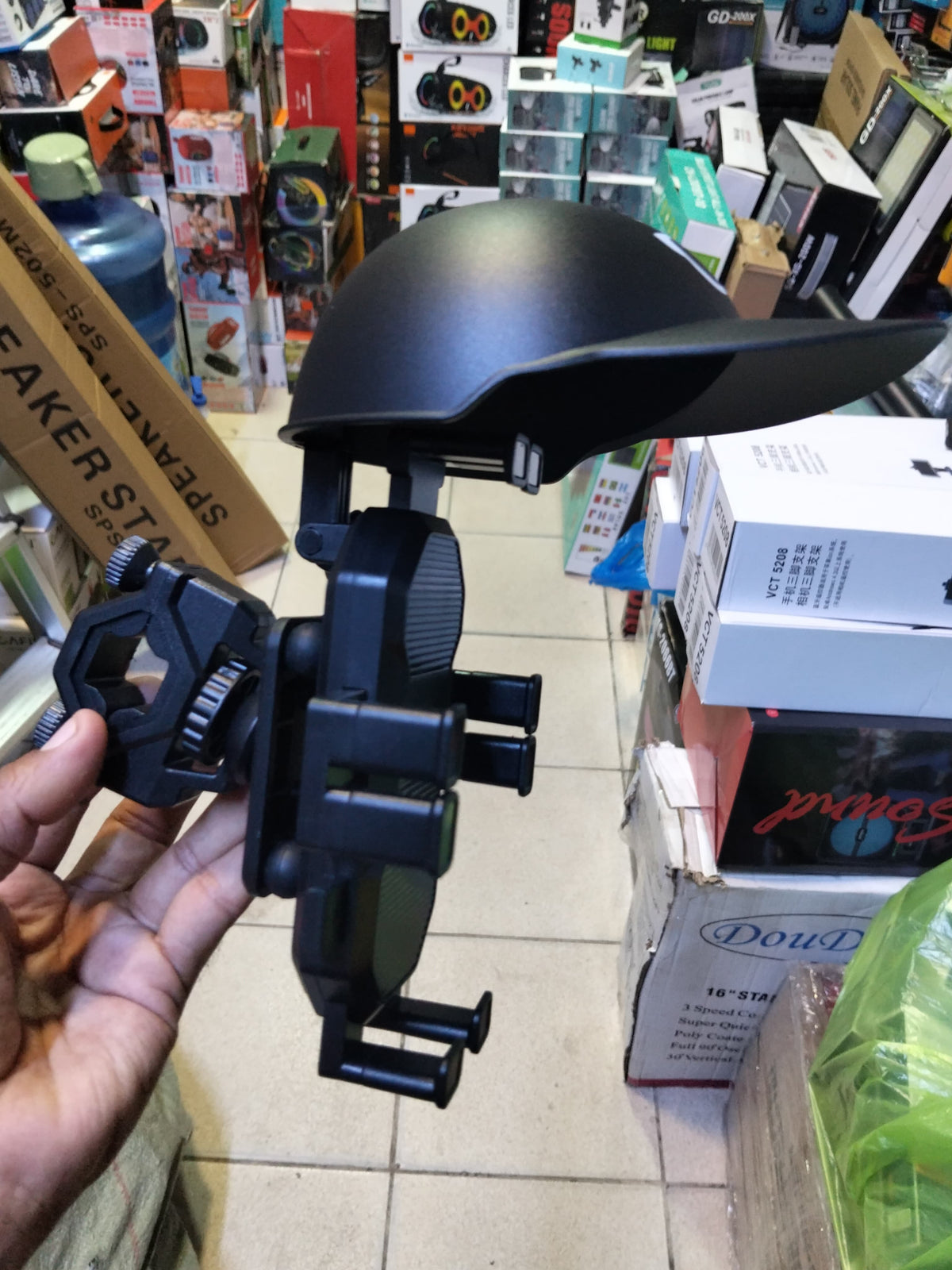 soporte de celular antivibracion para moto  Cod:3009 driver:02