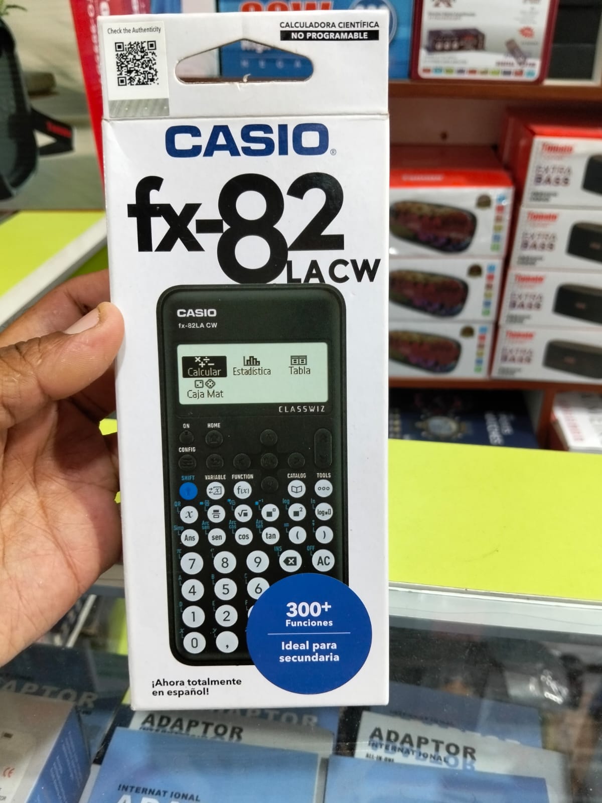 calculadora científica FX-82LA Cod:1501 driver:05