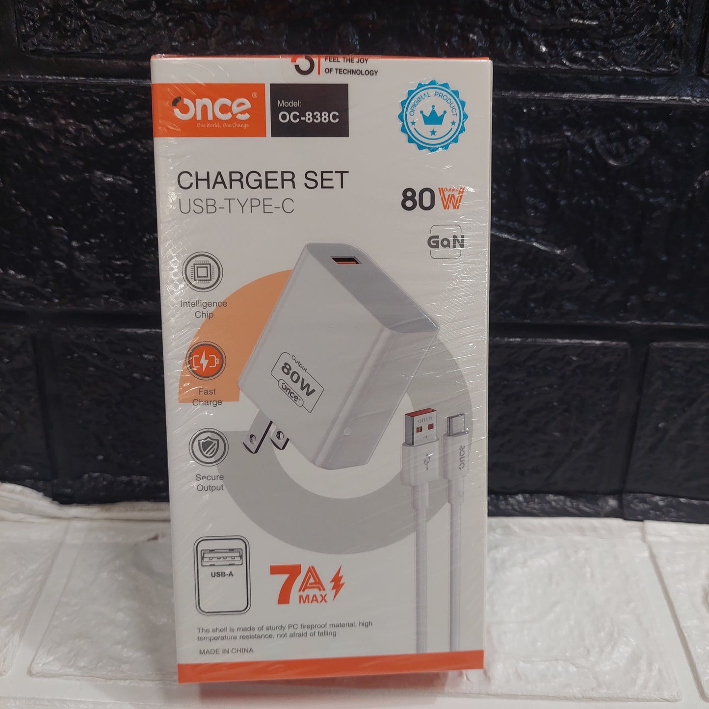 Cargador tipo C 7A 80W Cod:3359 Driver :01