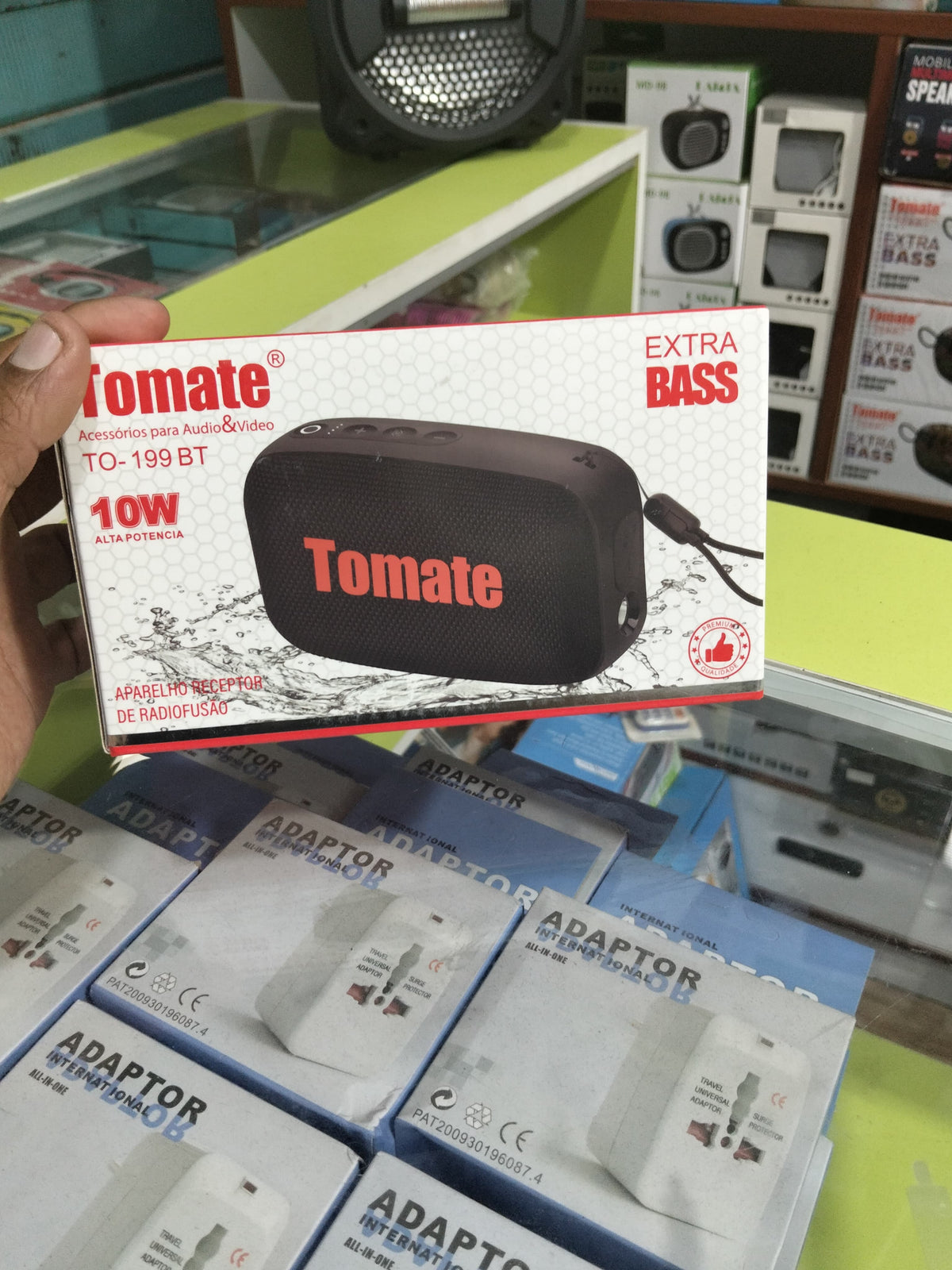parlante Bluetooth 10W  con batería portátil Cod:3024 driver:05