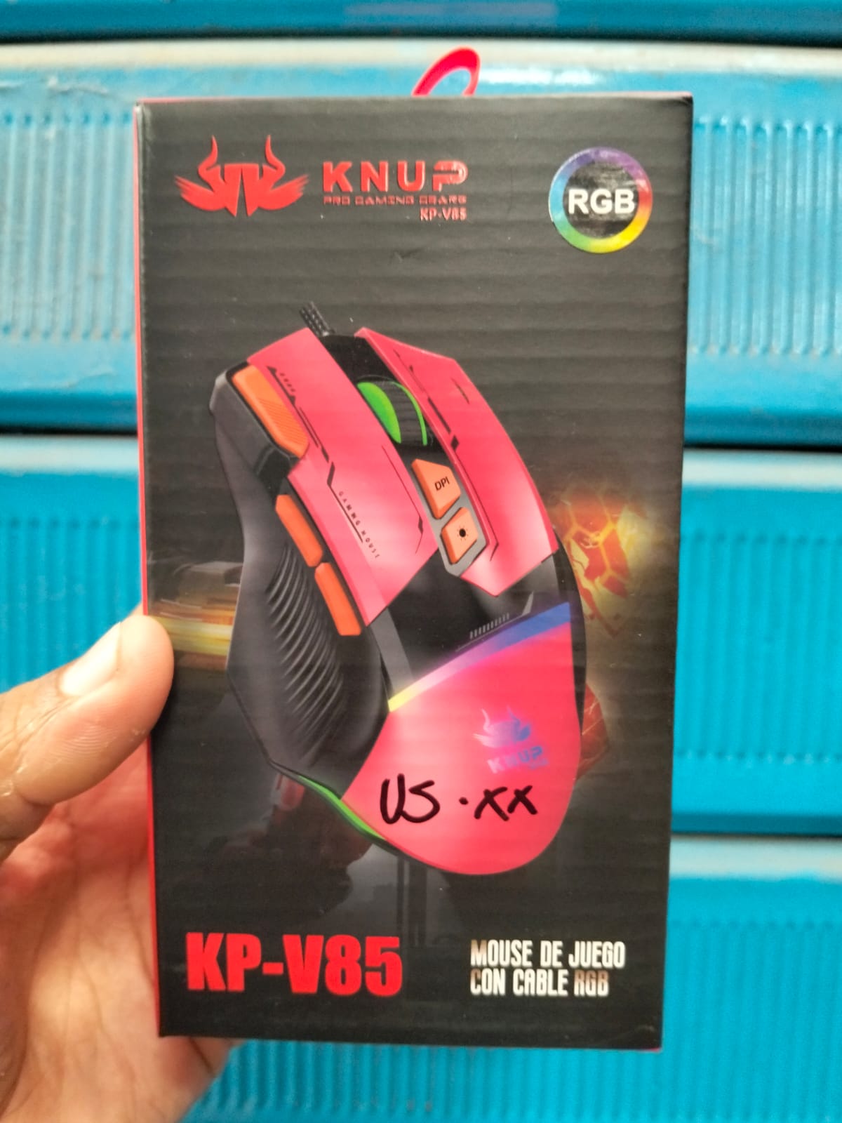 Mouse gamer inalambrico Cod:1509 driver :01