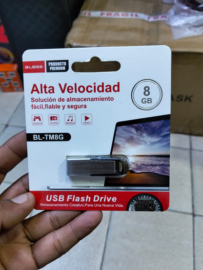 Memoria USB  8 GB Cod:1429 driver :02