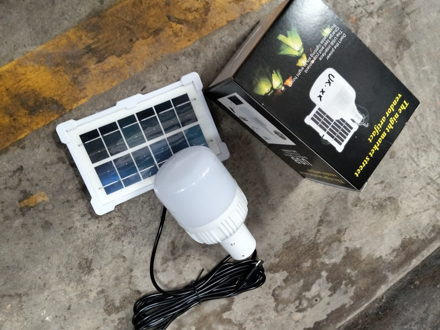 foco con panel solar Cod:1468 driver:01