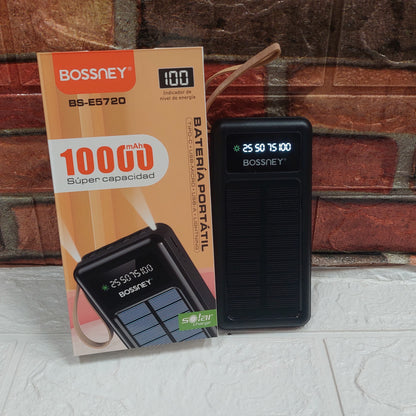 Bateria portatil Solar 10000mah Cod:3233 Driver :01