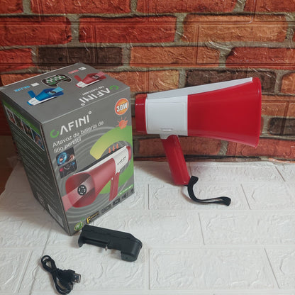 Megafono Solar Bluetooth con Linterna Grabación Sirena Cod:3326 Driver :05