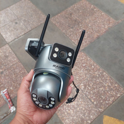 Camara de seguridad doble lente 4K Cod:1451 driver:03