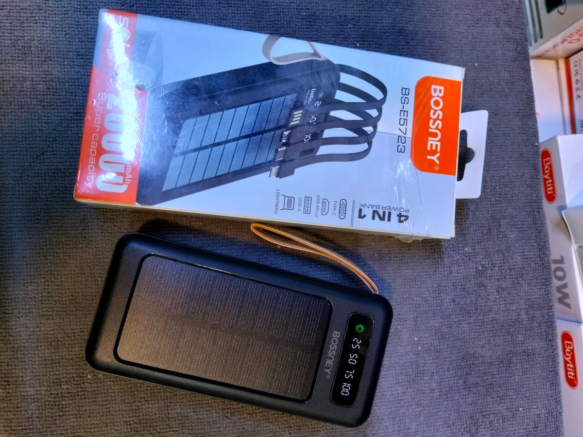 Bateria portatil 26000mah solar Cod:5088 driver:02
