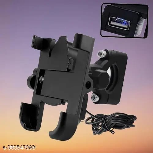 soporte de celular con cargador para moto Cod:3201 Driver:01;02;03